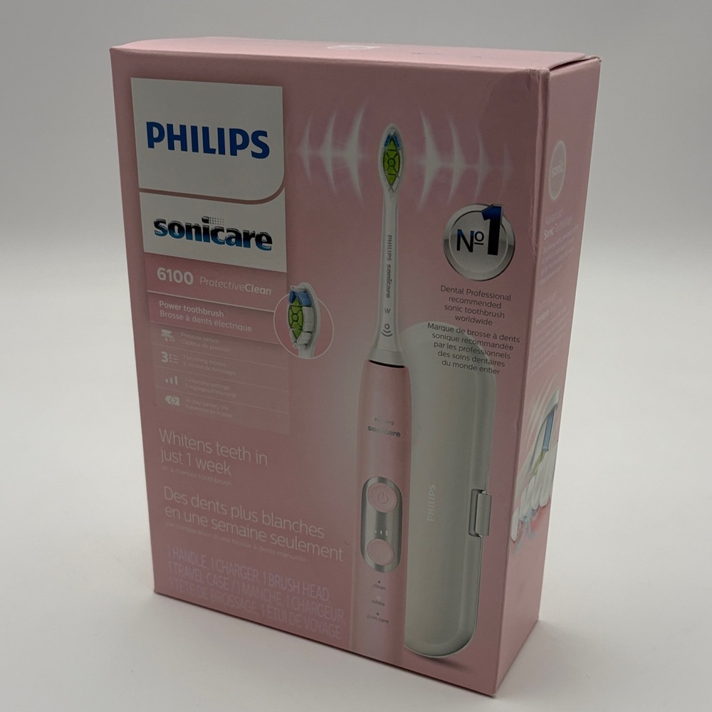 Philips Sonicare Pink ProtectiveClean 6100